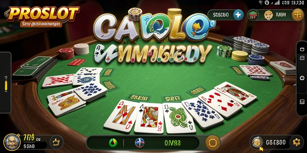 Tampilan gameplay seru Gaple di PROSLOT yang interaktif.